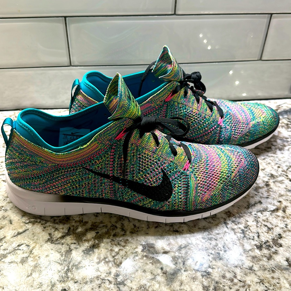 M10.5/W12 Nike Free TR Flyknit Multicolor